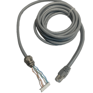 Industrial Cat.5e SFTP Jumper Cord, RJ45 to JST Connector, 8pins