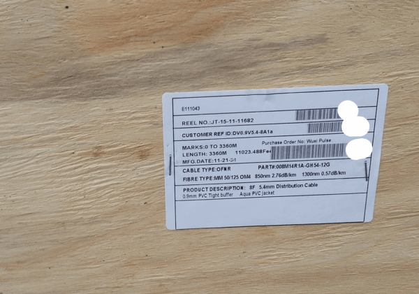 Prysmian Indoor Tight Buffer Distribution Cable, LSZH/OFNR, 2-24Cores - Image 5